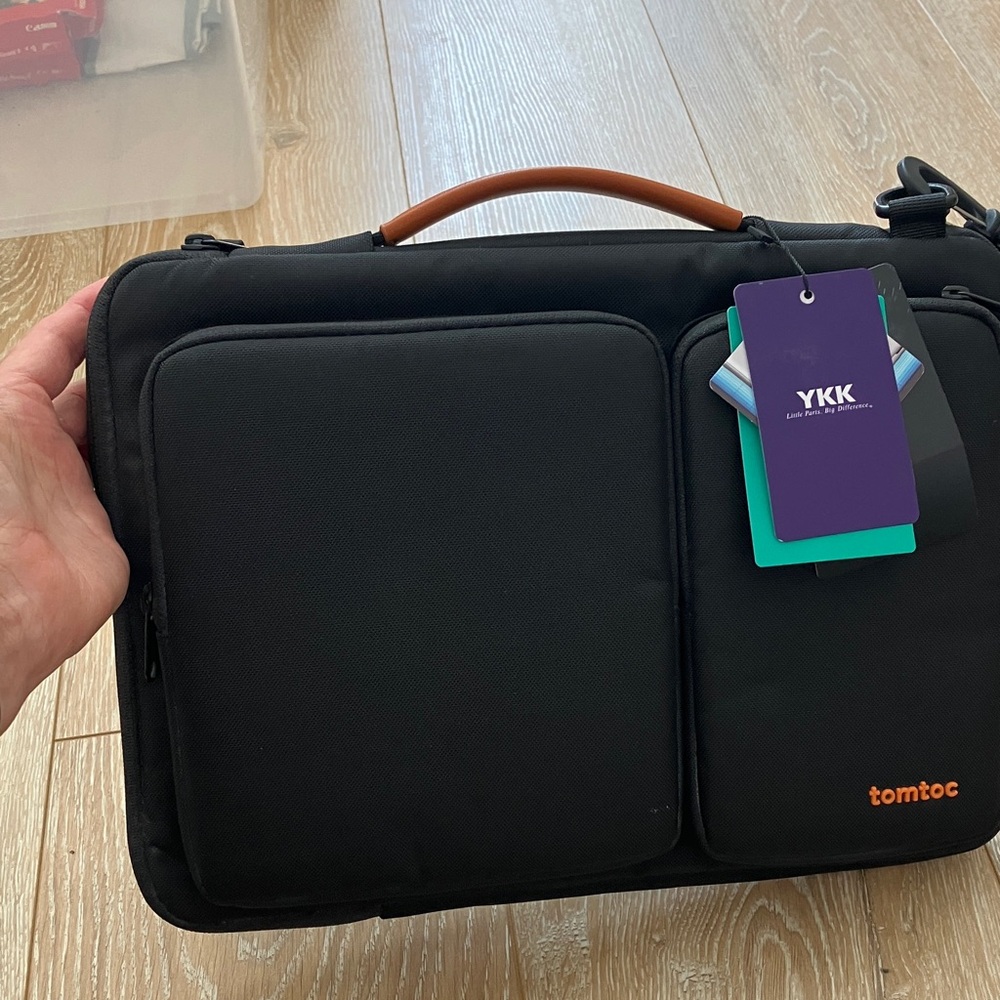 TOMTOC Defender-A42 Laptop Briefcase (14.4”) - Picture 2 of 5